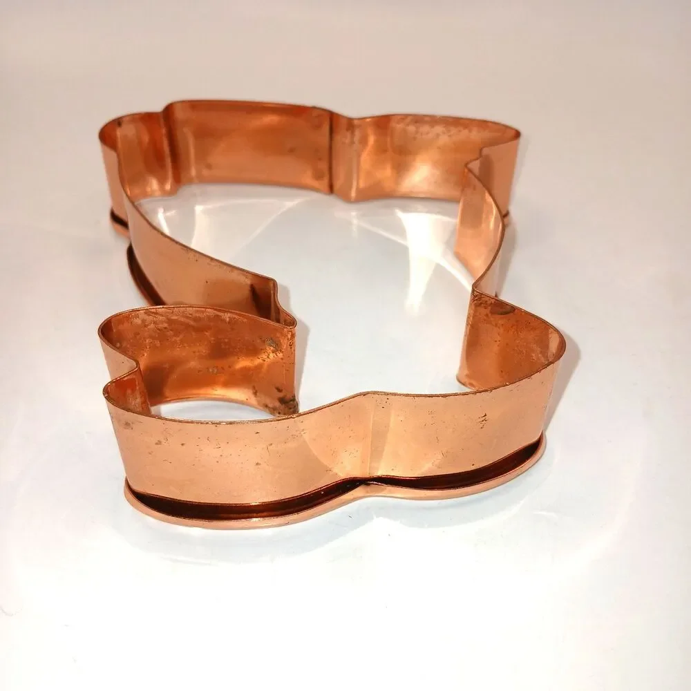 Copper Cookie Cutter Easter Bunny Rabbit 5x5